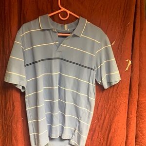 3 Polos Shirts ( Sky Blue, Brown/ Gray) All Large